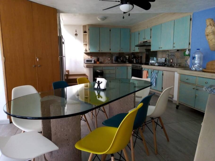 Casa Azul En La Orilla Del Lago Tequesquitengo Exterior foto