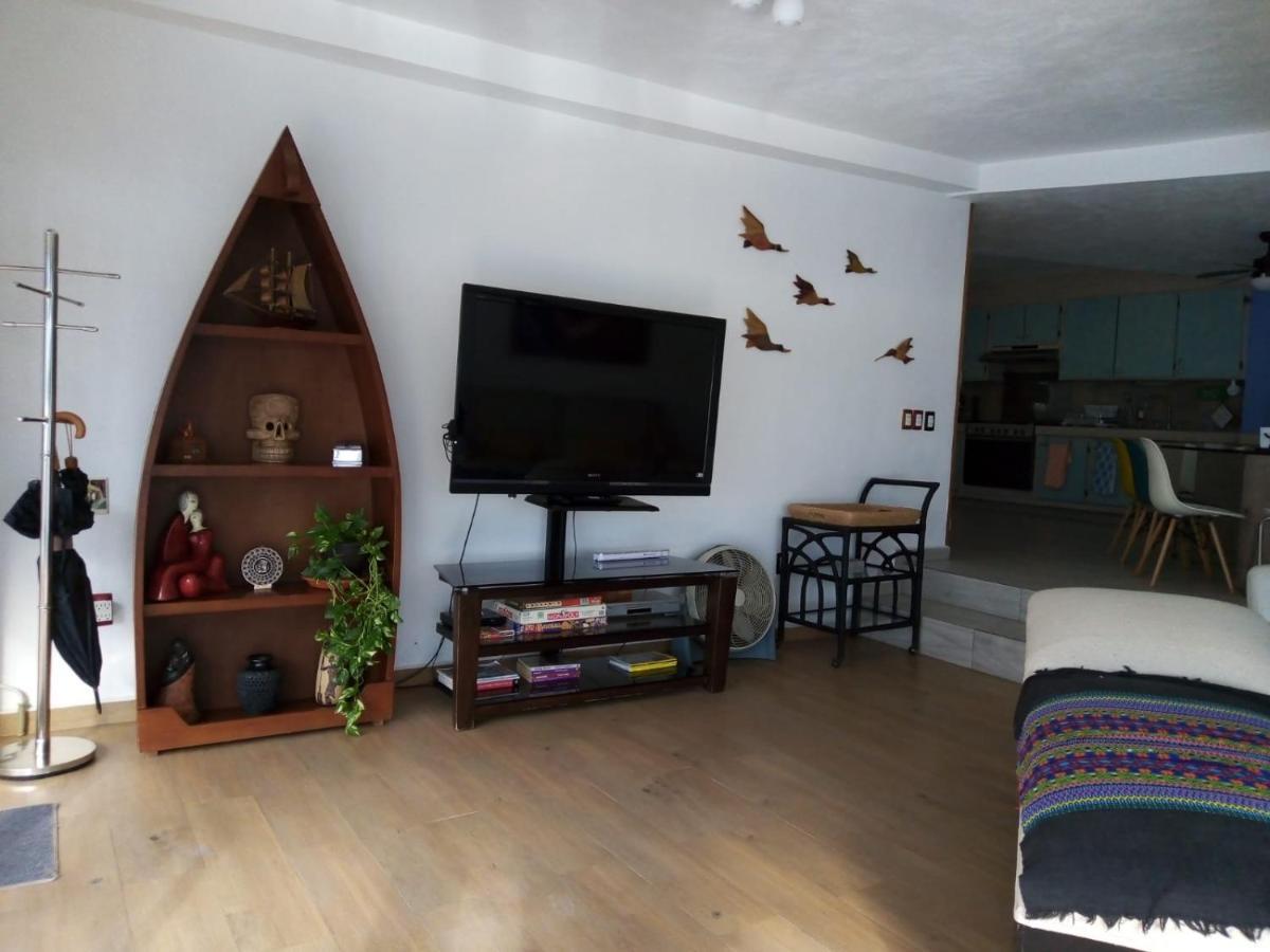 Casa Azul En La Orilla Del Lago Tequesquitengo Exterior foto